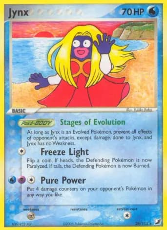 Jynx Pokémon card #28