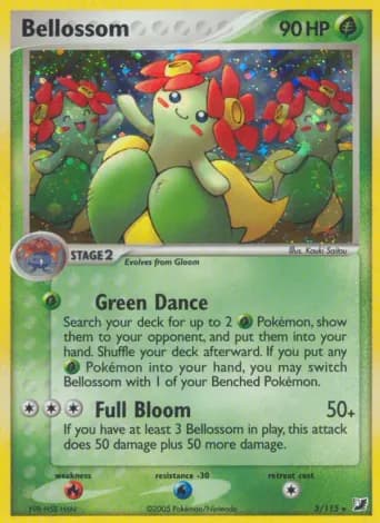 Bellossom Pokémon card #3