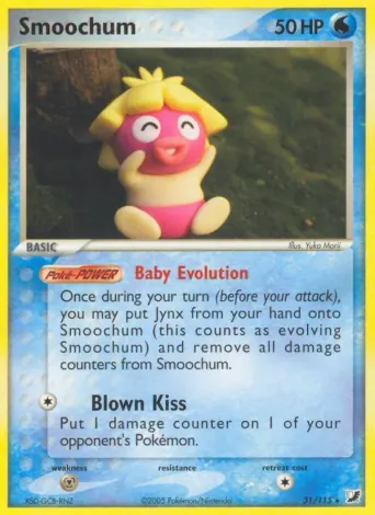 Smoochum Pokémon card #31