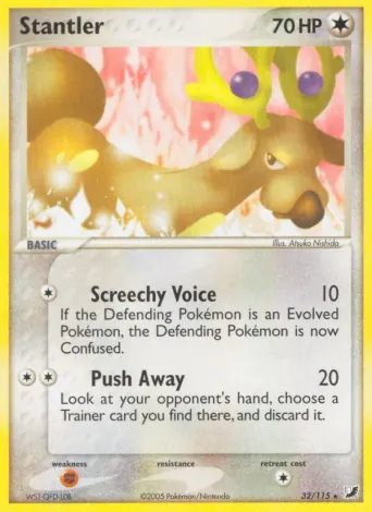 Stantler Pokémon card #32
