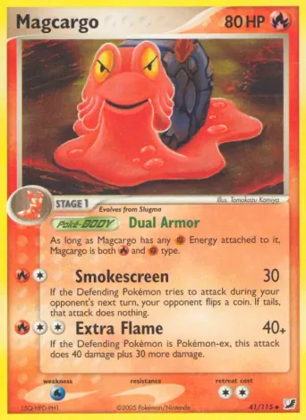 Magcargo Pokémon card #41