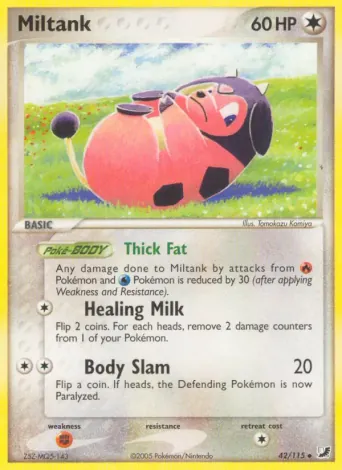 Miltank Pokémon card #42