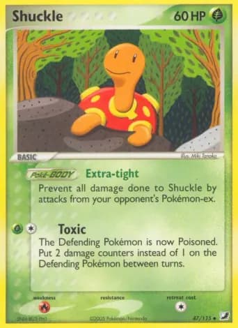 Shuckle Pokémon card #47