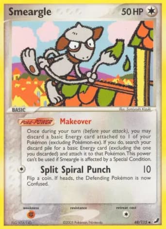 Smeargle Pokémon card #48