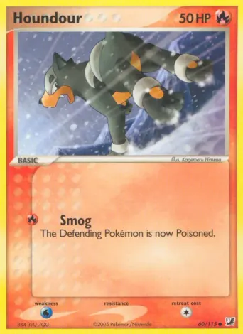 Houndour Pokémon card #60