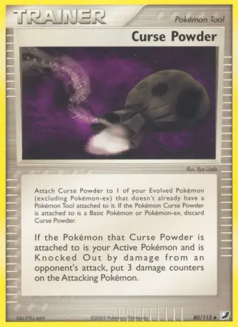 Curse Powder Pokémon card #80