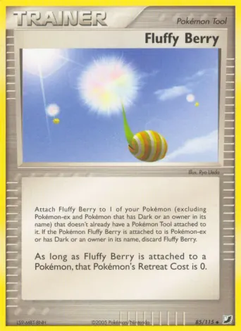 Fluffy Berry Pokémon card #85