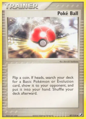 Poké Ball Pokémon card #87