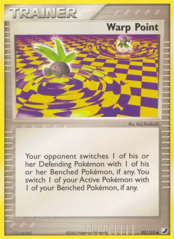 Warp Point Pokémon card #93