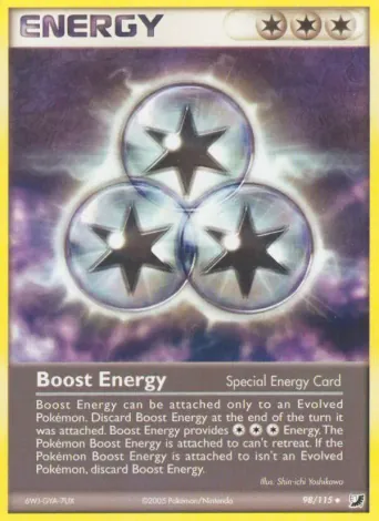 Boost Energy Pokémon card #98