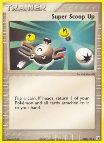 Super Scoop Up Pokémon card #100