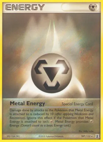 Metal Energy Pokémon card #107