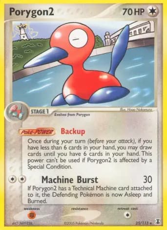 Porygon2 Pokémon card #25
