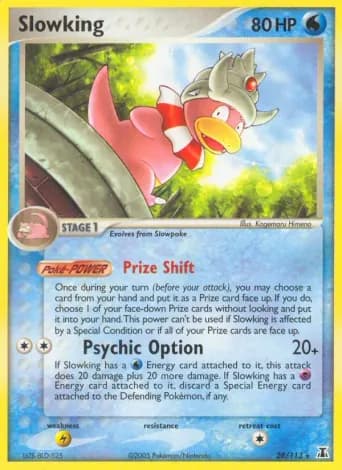 Slowking Pokémon card #28