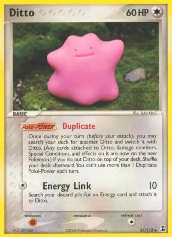 Ditto Pokémon card #35