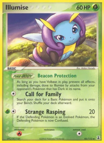Illumise Pokémon card #45