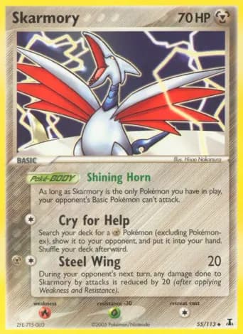 Skarmory Pokémon card #55