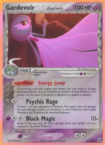 Gardevoir δ Pokémon card #6