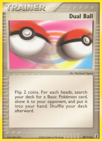 Dual Ball Pokémon card #89