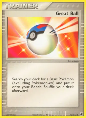 Great Ball Pokémon card #90