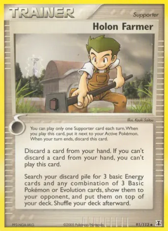 Holon Farmer Pokémon card #91