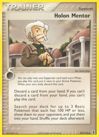Holon Mentor Pokémon card #93