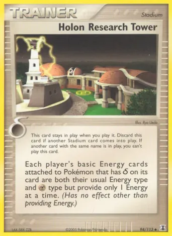 Holon Research Tower Pokémon card #94
