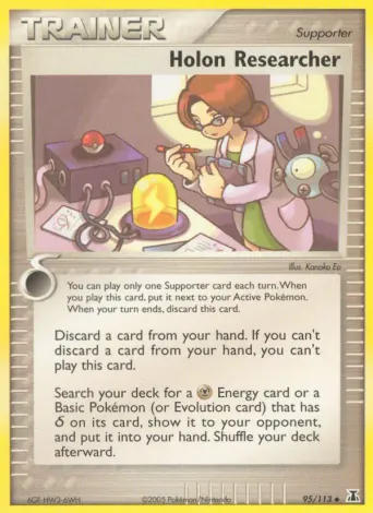 Holon Researcher Pokémon card #95