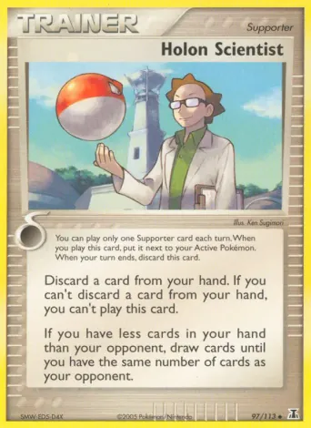 Holon Scientist Pokémon card #97
