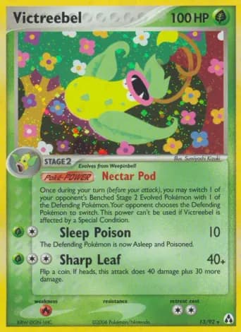 Victreebel Pokémon card #13