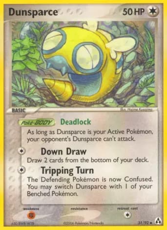 Dunsparce Pokémon card #31