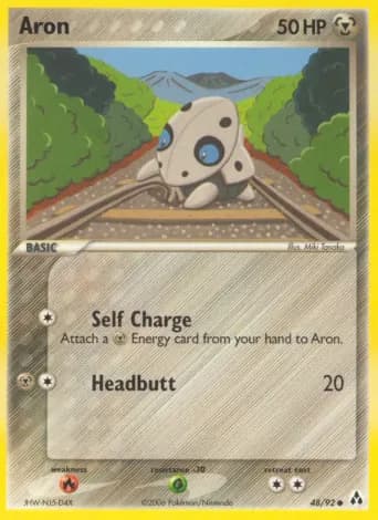 Aron Pokémon card #48