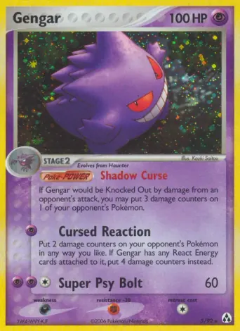 Gengar Pokémon card #5