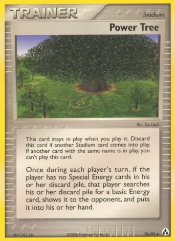 Power Tree Pokémon card #76