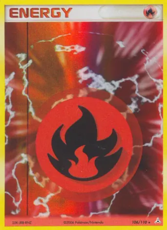Fire Energy Pokémon card #106