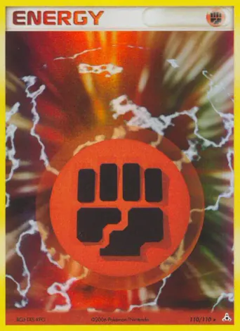 Fighting Energy Pokémon card #110