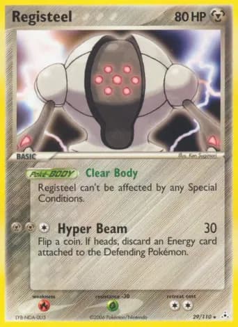 Registeel Pokémon card #29