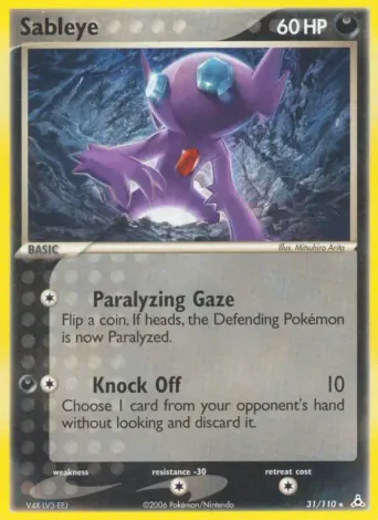 Sableye Pokémon card #31