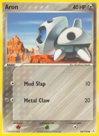 Aron Pokémon card #58