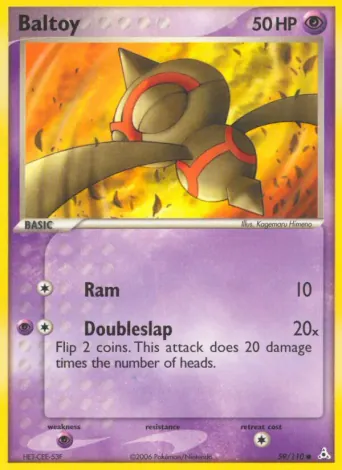 Baltoy Pokémon card #59