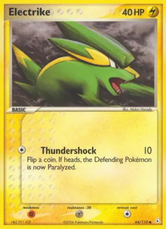 Electrike Pokémon card #64