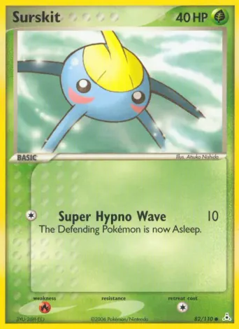 Surskit Pokémon card #82