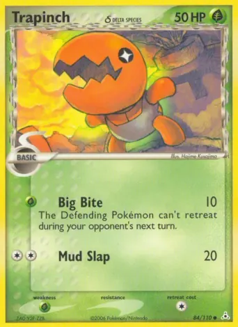 Trapinch δ Pokémon card #84