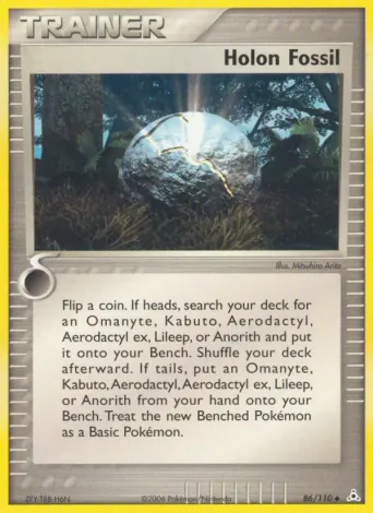 Holon Fossil Pokémon card #86