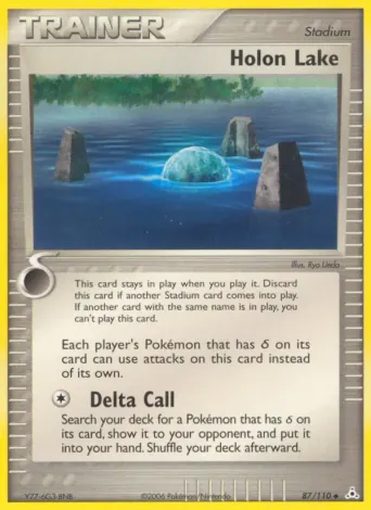 Holon Lake Pokémon card #87
