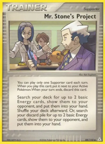 Mr. Stone's Project Pokémon card #88