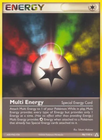 Multi Energy Pokémon card #96