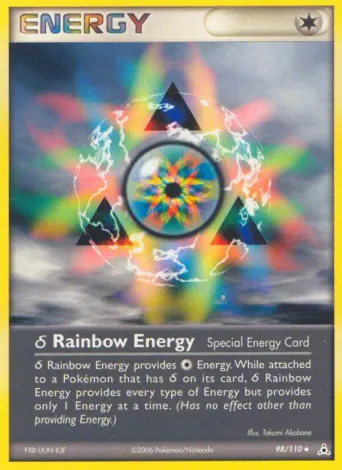 δ Rainbow Energy Pokémon card #98