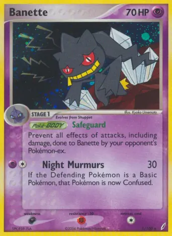 Banette Pokémon card #1