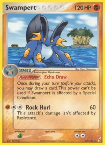 Swampert Pokémon card #27